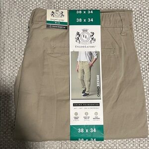 NWT Men’s English Laundry Chino Reinvented Breezechino, size 38x34